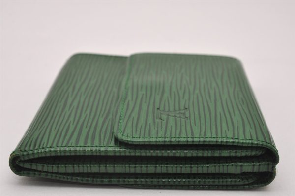 Louis Vuitton Epi Porte Monnaie Billets Cartes Credit Wallet M63484 Green 6723I Cheap