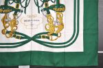 Authentic HERMES Carre 90 Scarf  BRIDES de GALA par  Silk Green 7608I Online Hot Sale