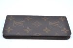 Authentic Louis Vuitton Monogram Folio Iphone 8 Case M61905 LV K5582 For Sale