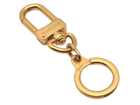 Authentic Louis Vuitton Charm Key Chain Anokre Gold M62698 LV 8967I Hot on Sale