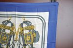 Authentic HERMES Carre 90 Scarf  BRIDES de GALA par  Silk Blue K5984 Discount