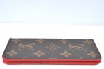 Authentic Louis Vuitton Monogram Folio Iphone 6 Case Red M61616 LV K6058 For Discount