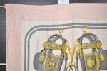 Authentic HERMES Carre 90 Scarf  BRIDES de GALA par   Silk Pink 7766I Hot on Sale