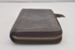 Authentic Louis Vuitton Monogram Empreinte Zippy Wallet Brown M60548 LV 8389I Hot on Sale