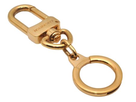 Authentic Louis Vuitton Charm Key Chain Anokre Gold M62698 LV 8961I Online