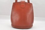 Authentic Louis Vuitton Epi Cluny Shoulder Bag Purse Brown M52253 LV 7726I Supply