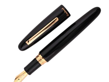 Esterbrook Estie Oversize Fountain Pen - Ebony Black GT Fashion