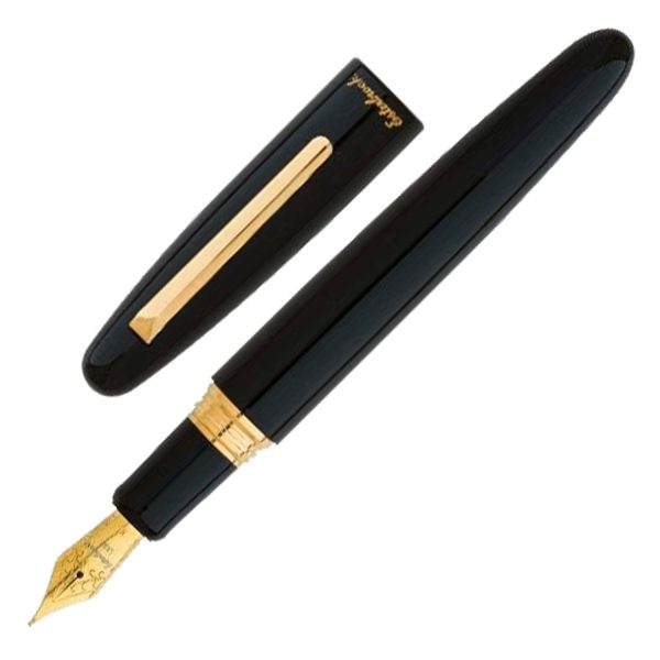 Esterbrook Estie Regular Fountain Pen - Ebony Black GT Online Hot Sale